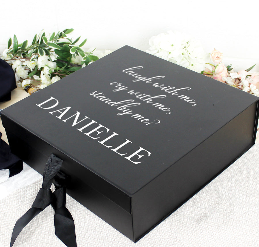 Black Cardboard Gift Box | Small