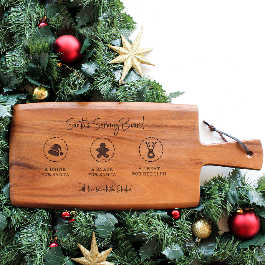 Long Serving Board Christmas | Wood