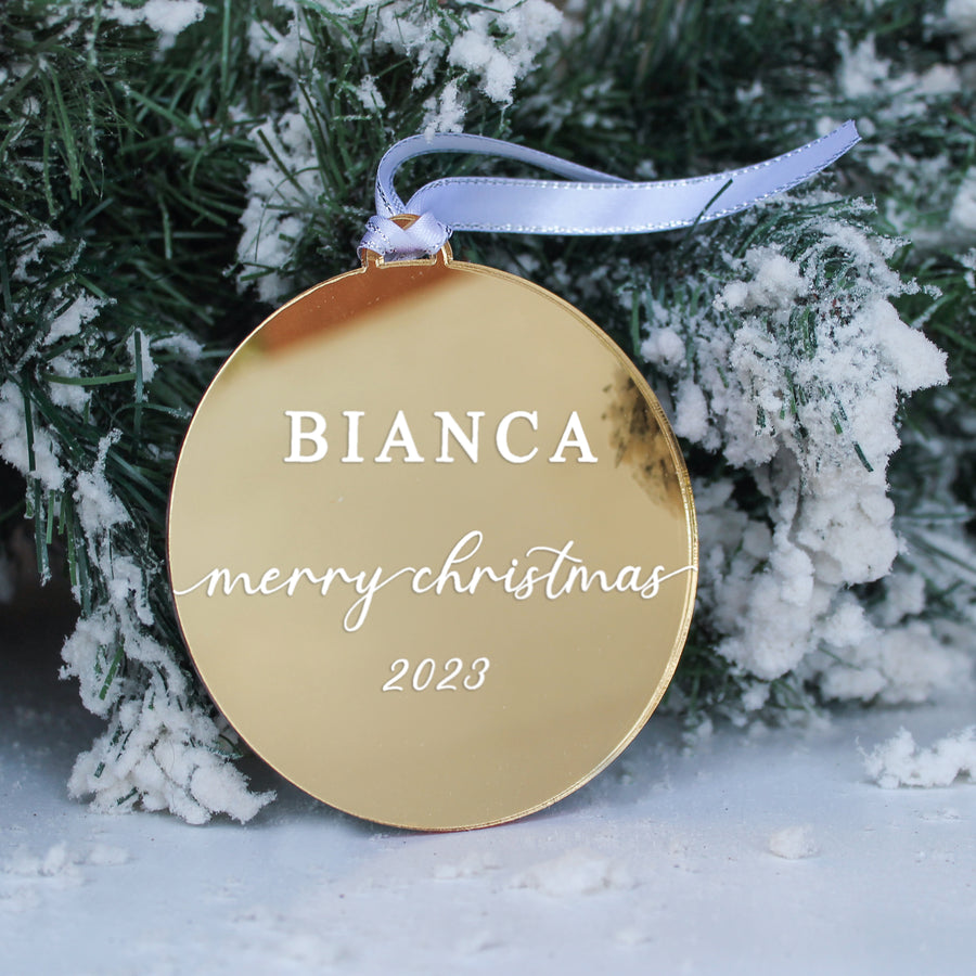 Christmas Ornaments | Acrylic Bauble