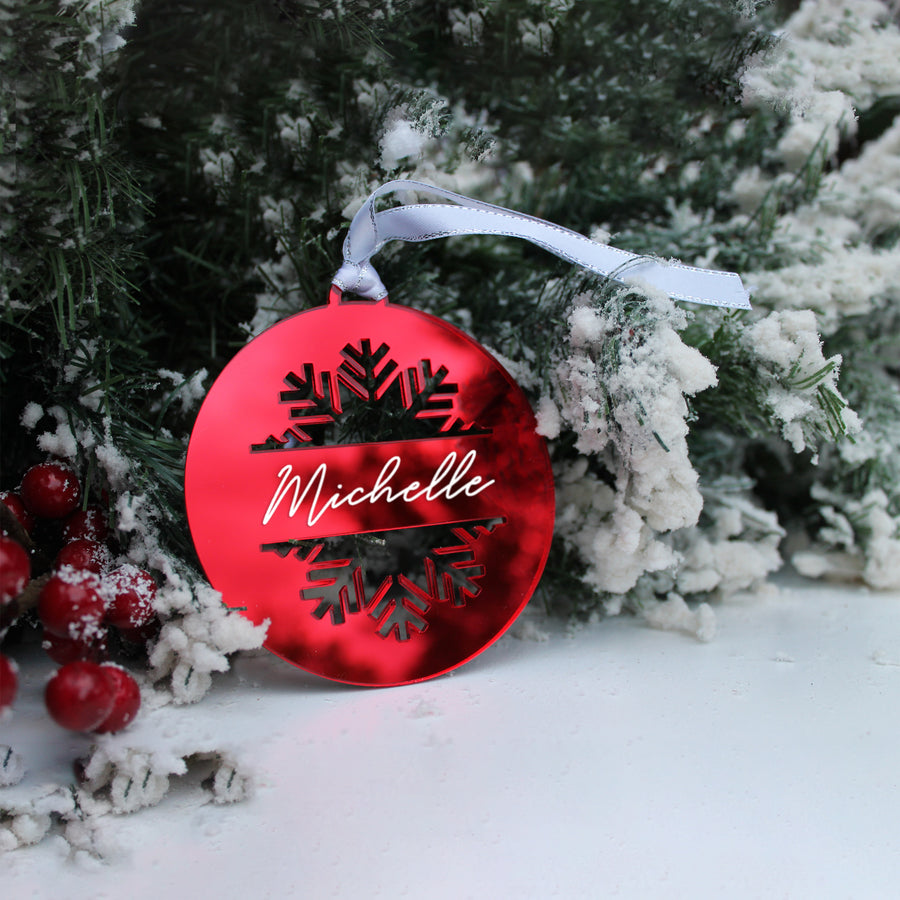 Christmas Ornaments | Acrylic Bauble | Premium Collection