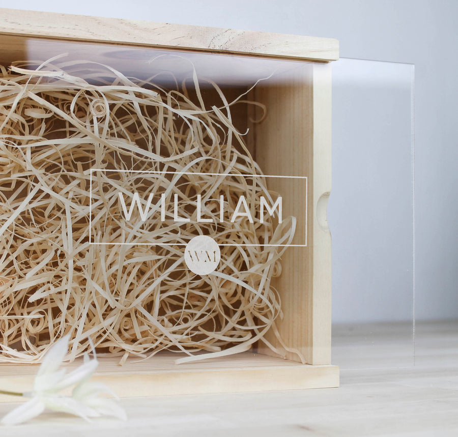 Wooden Giftbox | Small | Acrylic Lid