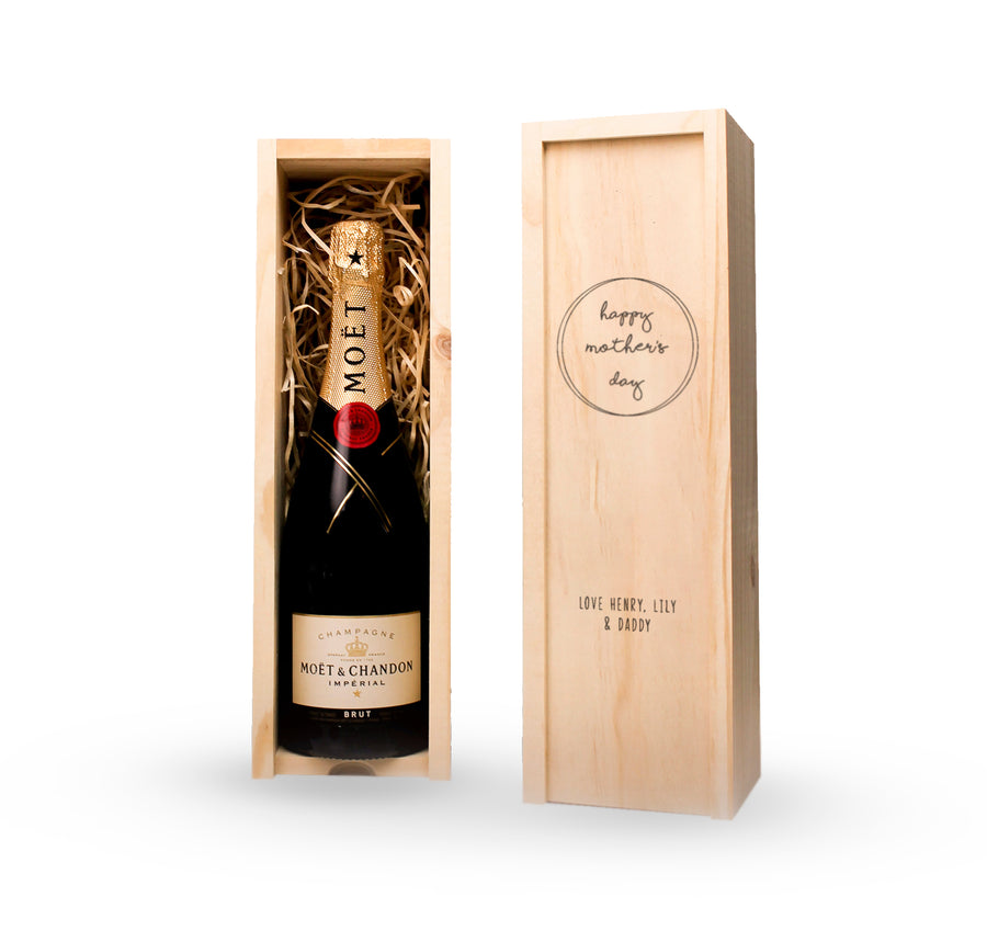 Mother's Day Winebox | Slide | Wood Lid