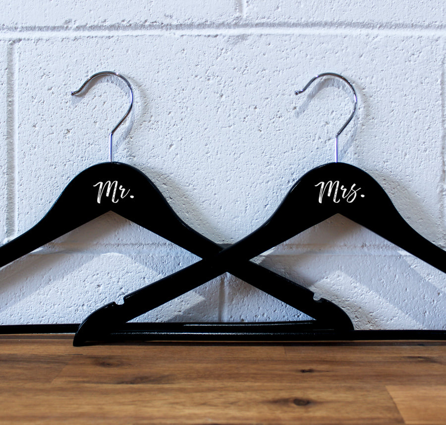Wooden Hangers | Black