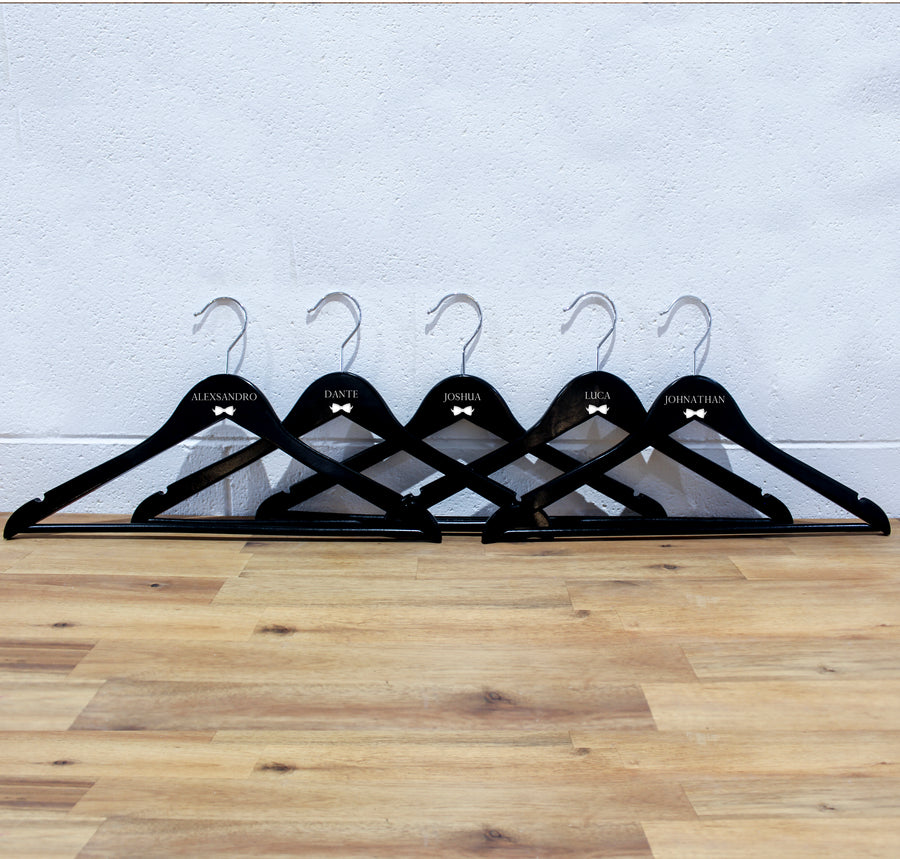 Wooden Hangers | Black