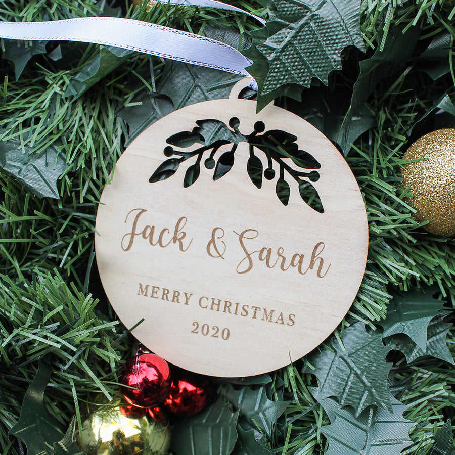 Christmas Ornament | Wooden Bauble | Premium Collection